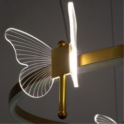 Подвесной светодиодный светильник Arte Lamp A2187LM-3GO Darcy