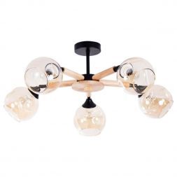 Потолочная люстра Arte Lamp A4370PL-5BR Branson