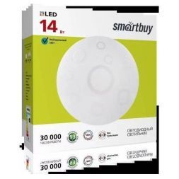 Накладной светодиодный светильник 14W 6000К Smartbuy SBL-Ring-14-W-6K