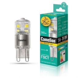 Светодиодная лампа Camelion LED3-G9-NF/830/G9