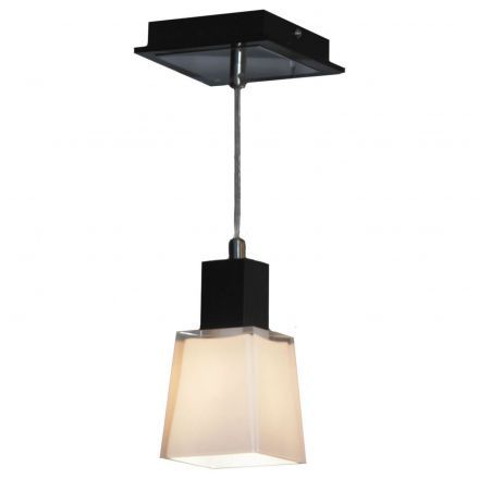 Светильник LUSSOLE LSC-2506-01 LENTE хром/черный