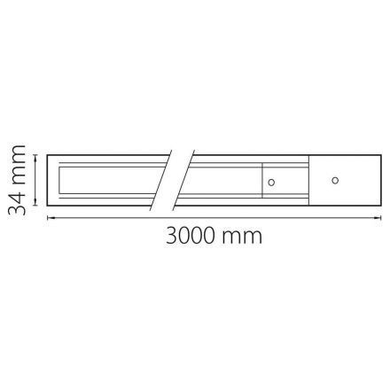 Шинопровод однофазный Lightstar 502038