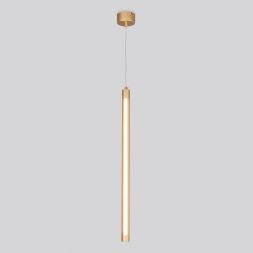 Подвесной светодиодный светильник Eurosvet 50189/1 LED матовое золото