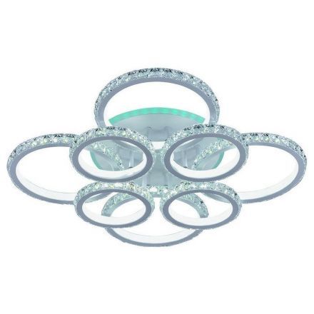 Светодиодная люстра Profit Light 8052/4+4 WHT