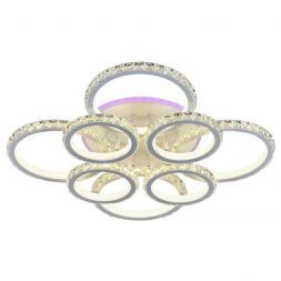Светодиодная люстра Profit Light 8052/4+4 WHT