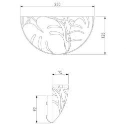 Потолочный светильник Eurosvet 40066/2 хром