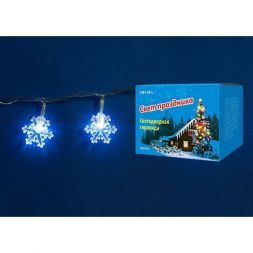 Гирлянда для помещений ULD-S0280-020/DTA WHITE IP20 SNOW FLAKES