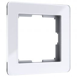 Рамка на 1 пост Acrylic белый Werkel W0012701