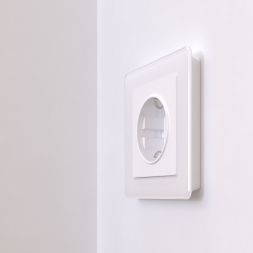 Рамка на 1 пост Acrylic белый Werkel W0012701