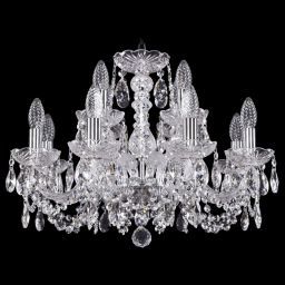 Люстра Bohemia Ivele Crystal 1402/8+4/195/Ni (BOHEMIA 1402/8+4/195/Ni) Люстра Bohemia Ivele Crystal 1402/8+4/195/Ni (BOHEMIA 1402/8+4/195/Ni)