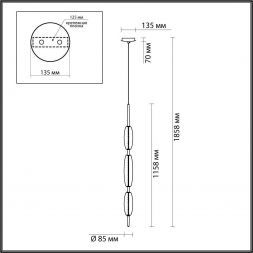 Светильник подвесной Odeon Light 4792/28L
