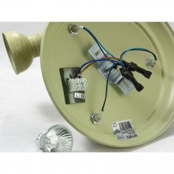 Люстра поворотная LUSSOLE LSL-2507-03 SOBRETTA стилизованный гипс