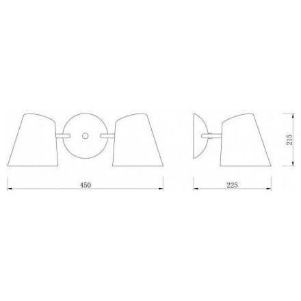 Бра Freya Nordic FR5127WL-02B