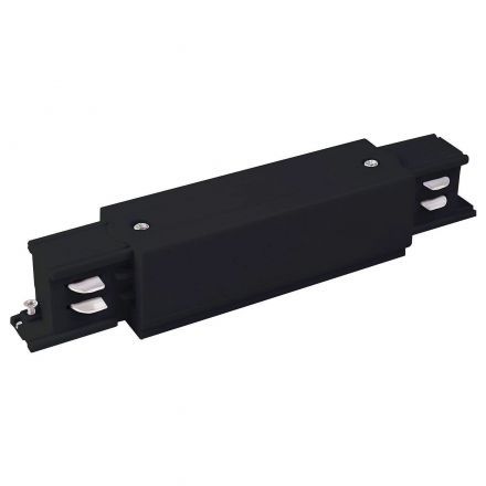 Коннектор прямой для трехфазного шинопровода Elektrostandard TRC-1-3-I-BK