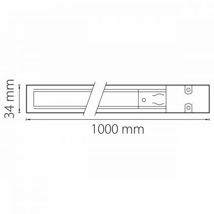 Шинопровод трехфазный Lightstar 504015