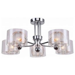 Люстра Linvel LV 9257/5 Одер Хром (LINVEL LV 9257/5 Одер Хром Е14 40W)