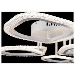 Потолочная светодиодная люстра Freya FR10016CL-L72W Saida