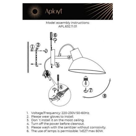 Спот Aployt APL.632.11.01