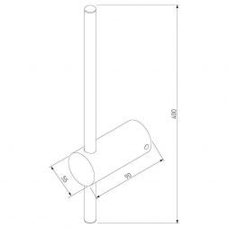 Светильник настенный светодиодный Cane LED MRL LED 1114 черный Elektrostandard