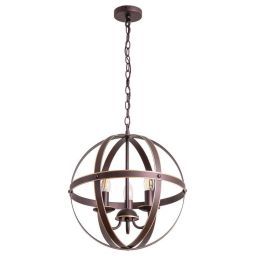 Подвесная люстра Arte Lamp A1087SP-3BR (ARTE A1087SP-3BR) Подвесная люстра Arte Lamp A1087SP-3BR (ARTE A1087SP-3BR)