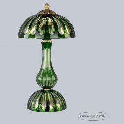 Хрустальная настольная лампа 1370L/3/25 G Clear-Green/H-1H Bohemia Ivele Crystal