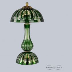 Хрустальная настольная лампа 1370L/3/25 G Clear-Green/H-1H Bohemia Ivele Crystal
