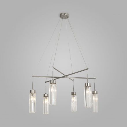 Люстра Eurosvet 60163/6 никель