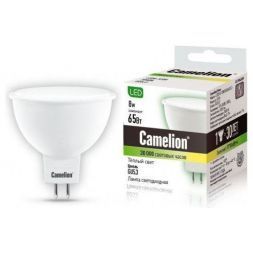 Лампа светодиодная Camelion LED8-S108/845/GU5,3