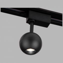 Трековый светодиодный светильник для однофазного шинопровода Ball Черный 8W 4200K Elektrostandard LTB76