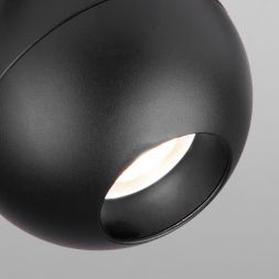 Трековый светодиодный светильник для однофазного шинопровода Ball Черный 8W 4200K Elektrostandard LTB76