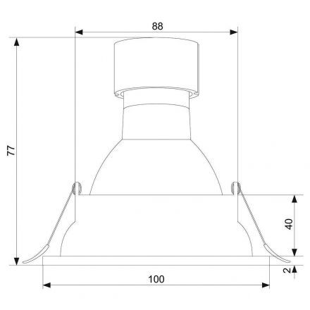 Точечный светильник Elektrostandard 7012 MR16 WH белый
