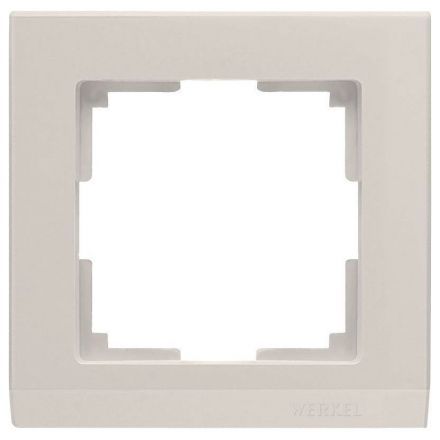 Рамка 1-местная Werkel W0011803 слоновая кость (WL04-Frame-01-ivory)