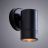 Уличный настенный светильник Arte Lamp A3503AL-1BK