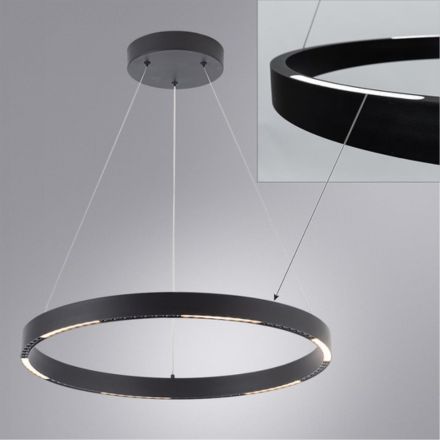 Подвесной светодиодный светильник Arte Lamp A2189LM-1BK Lao