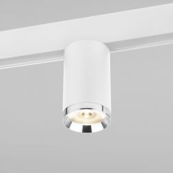 Трековый светильник Elektrostandard Slim Magnetic R06 10W 4200K Ringe (белый/серебро) 85506/01