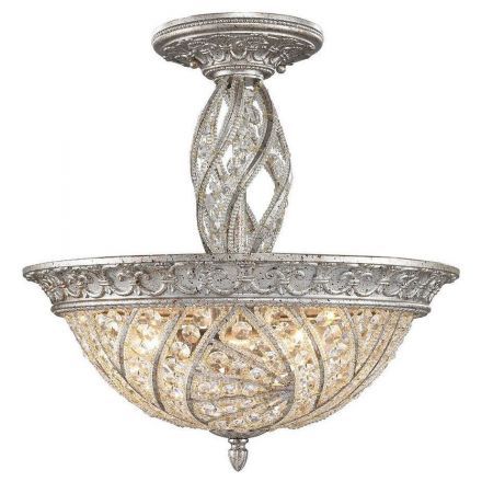 Люстра хрустальная потолочная WERTMARK WE311.04.203