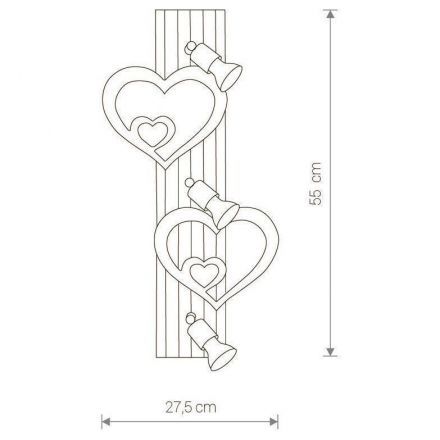 Спот Nowodvorski Heart 9063