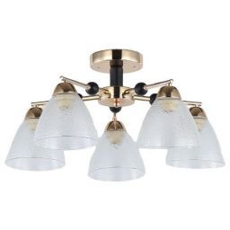 Люстра ЭкономСвет 12224/5FGD+BK WCL (EKONOMSVET 12224/5FGD+BK WCL) Люстра ЭкономСвет 12224/5FGD+BK WCL (EKONOMSVET 12224/5FGD+BK WCL)