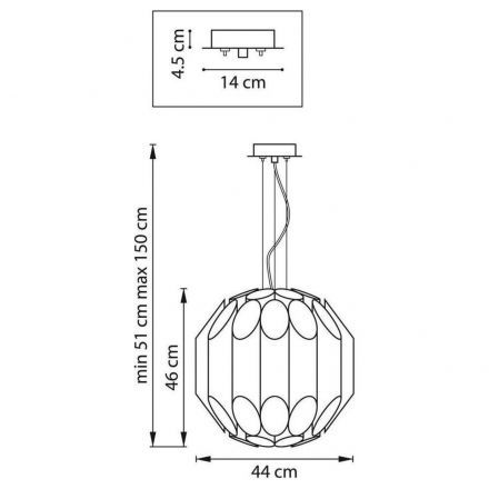 Подвесная люстра Lightstar Siena 720447
