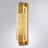 Настенный светодиодный светильник Arte Lamp Snowdrop A2133AP-1GO