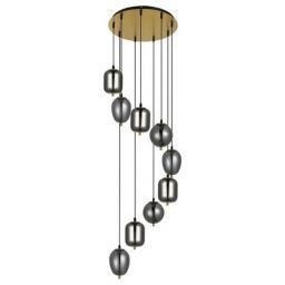 Подвесная люстра Arte Lamp Freddie A2231SP-9PB (ARTE A2231SP-9PB) Подвесная люстра Arte Lamp Freddie A2231SP-9PB (ARTE A2231SP-9PB)