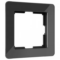 Рамка на 1 пост Acrylic черный Werkel W0012708