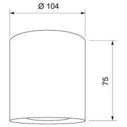 Светильник Elektrostandard DLR026 6W 4200K черный матовый