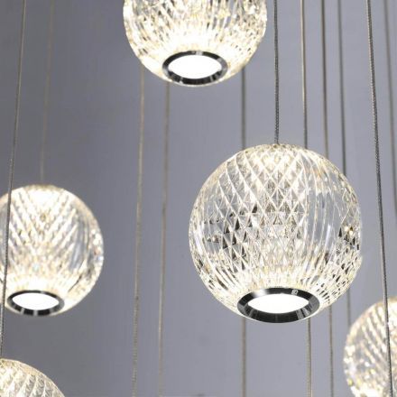 Подвесная светодиодная люстра Odeon Light 5007/120L Crystal
