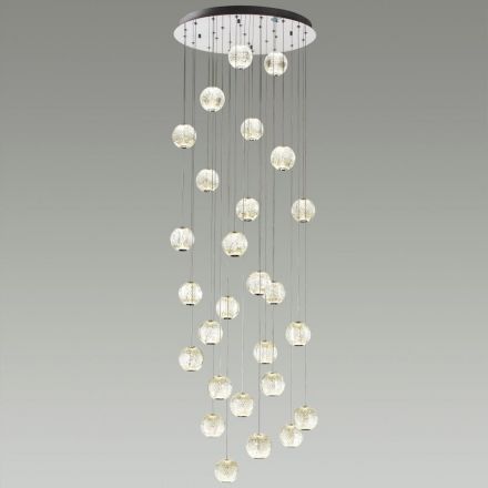 Подвесная светодиодная люстра Odeon Light 5007/120L Crystal