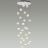 Подвесная светодиодная люстра Odeon Light 5007/120L Crystal