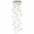 Подвесная светодиодная люстра Odeon Light 5007/120L Crystal