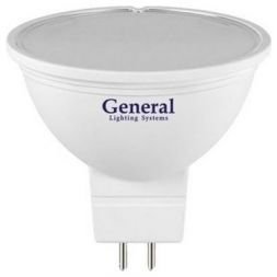 Светодиодная лампа General GLDEN-MR16-7-230-GU5.3-4500 дневной белый
