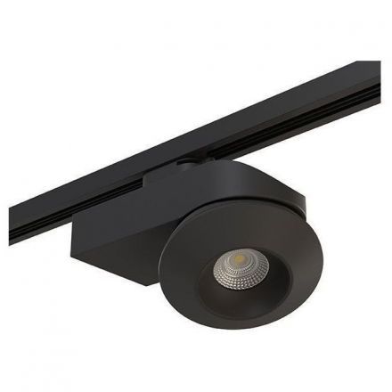 Трековый однофазный светодиодный светильник A1T051217 черный 4000K 15W Orbe Lightstar