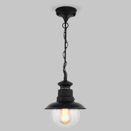 Уличный подвесной светильник Elektrostandard Talli H черный (GL 3002H)